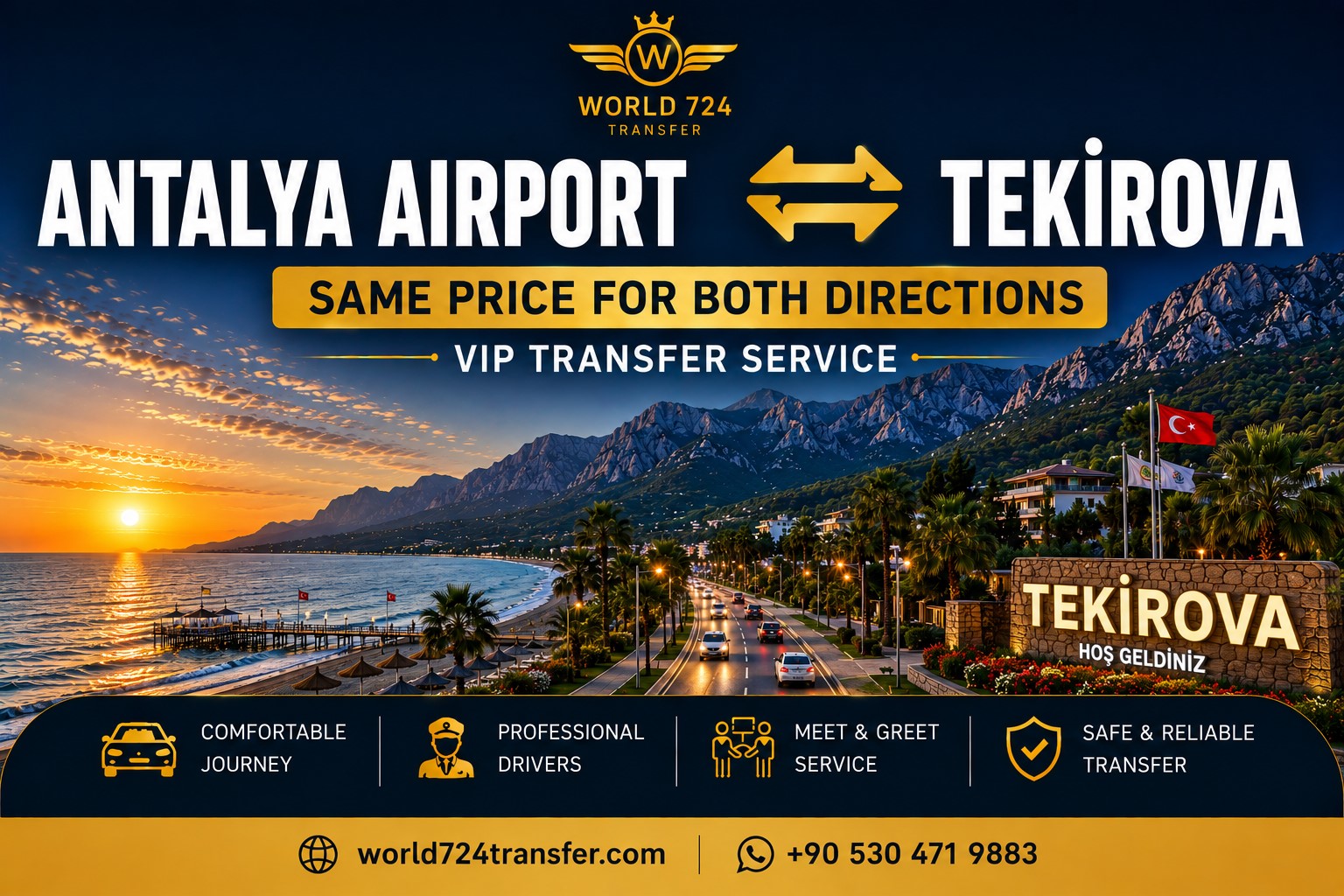 Antalya Havalimanı (AYT)-Tekirova